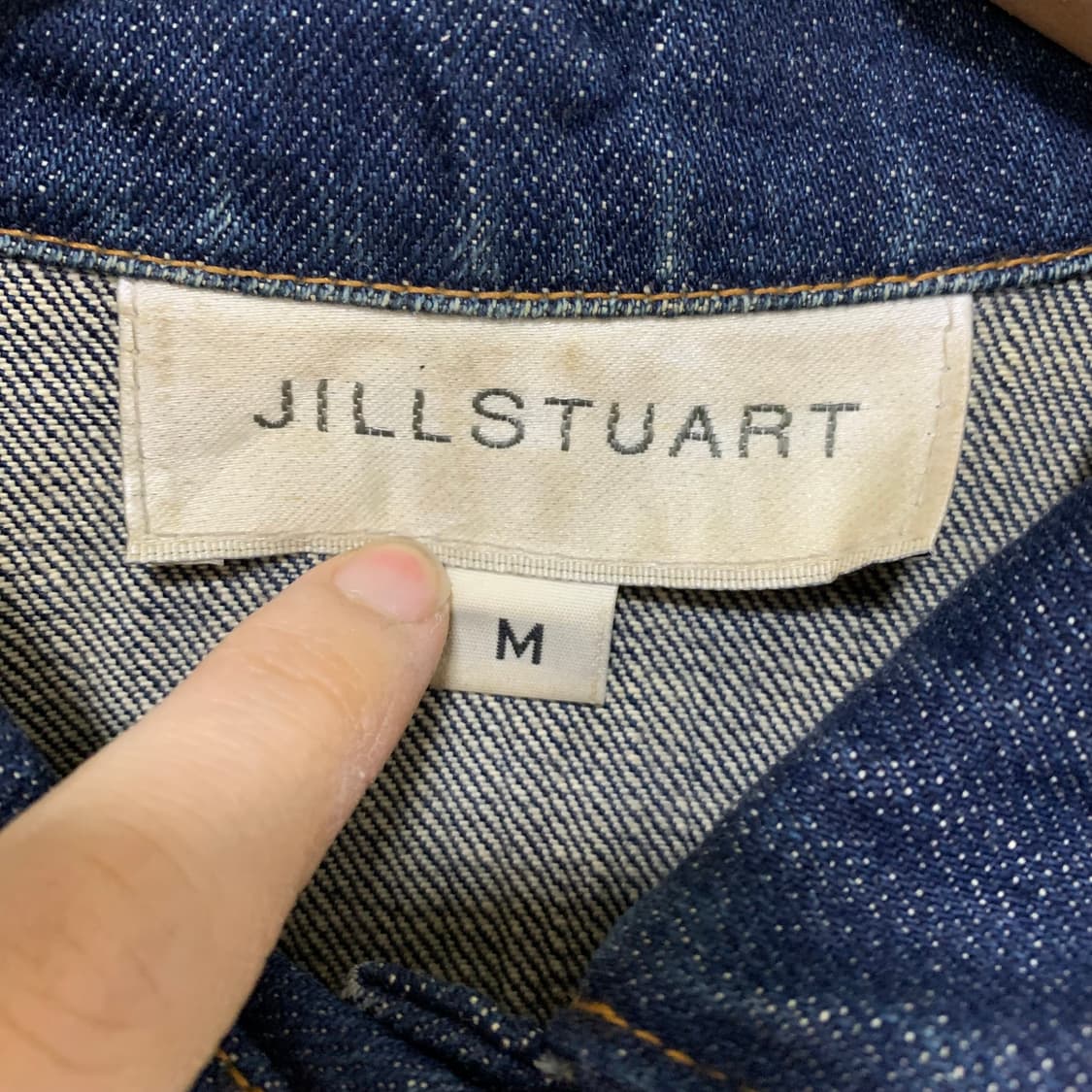 질스튜어트 청자켓 여성 M 빈티지 데님자켓 중청 00s 리바이스맛 상품이미지4