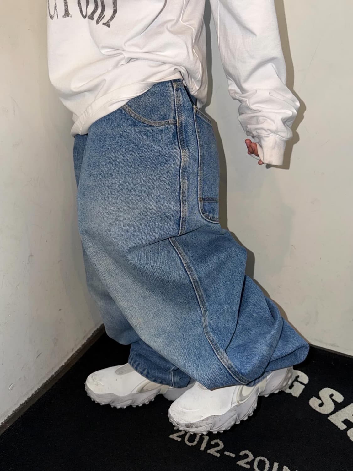 SouthPole Embroidery Washed Hip-Hop PT 상품이미지2