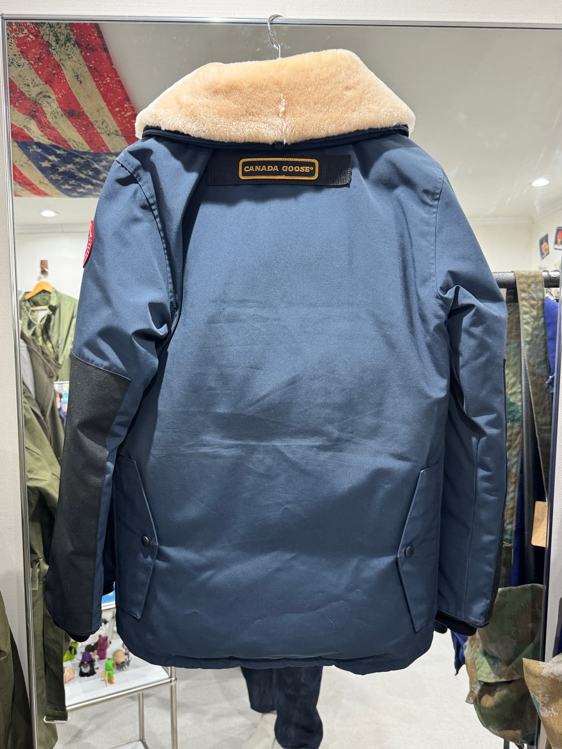 캐나다구스 매키너 퓨전핏 잉크블루 S 상품이미지7