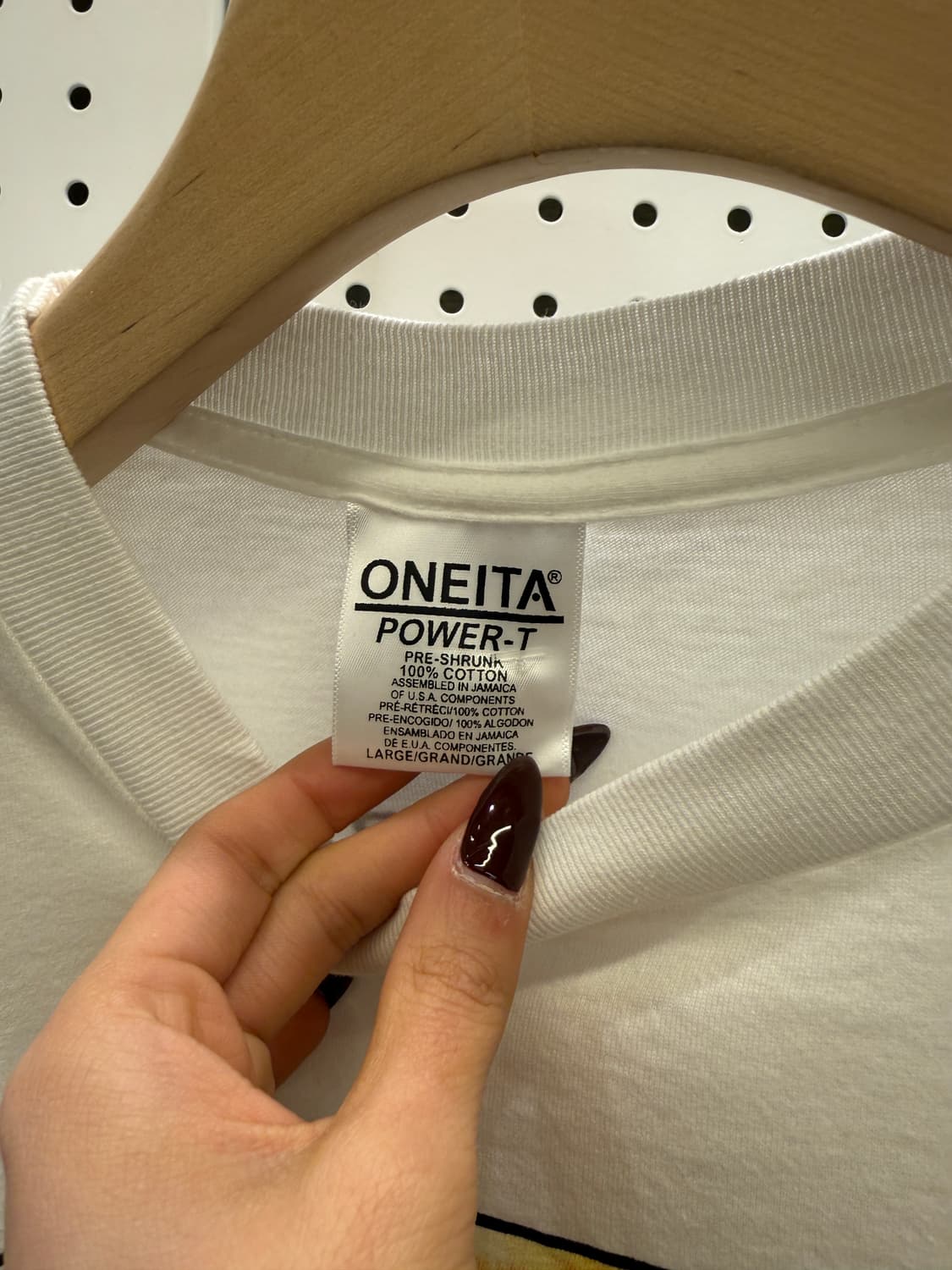 빈티지 라디오헤드 그래픽 프린팅 롱슬리브 U1265 상품이미지5