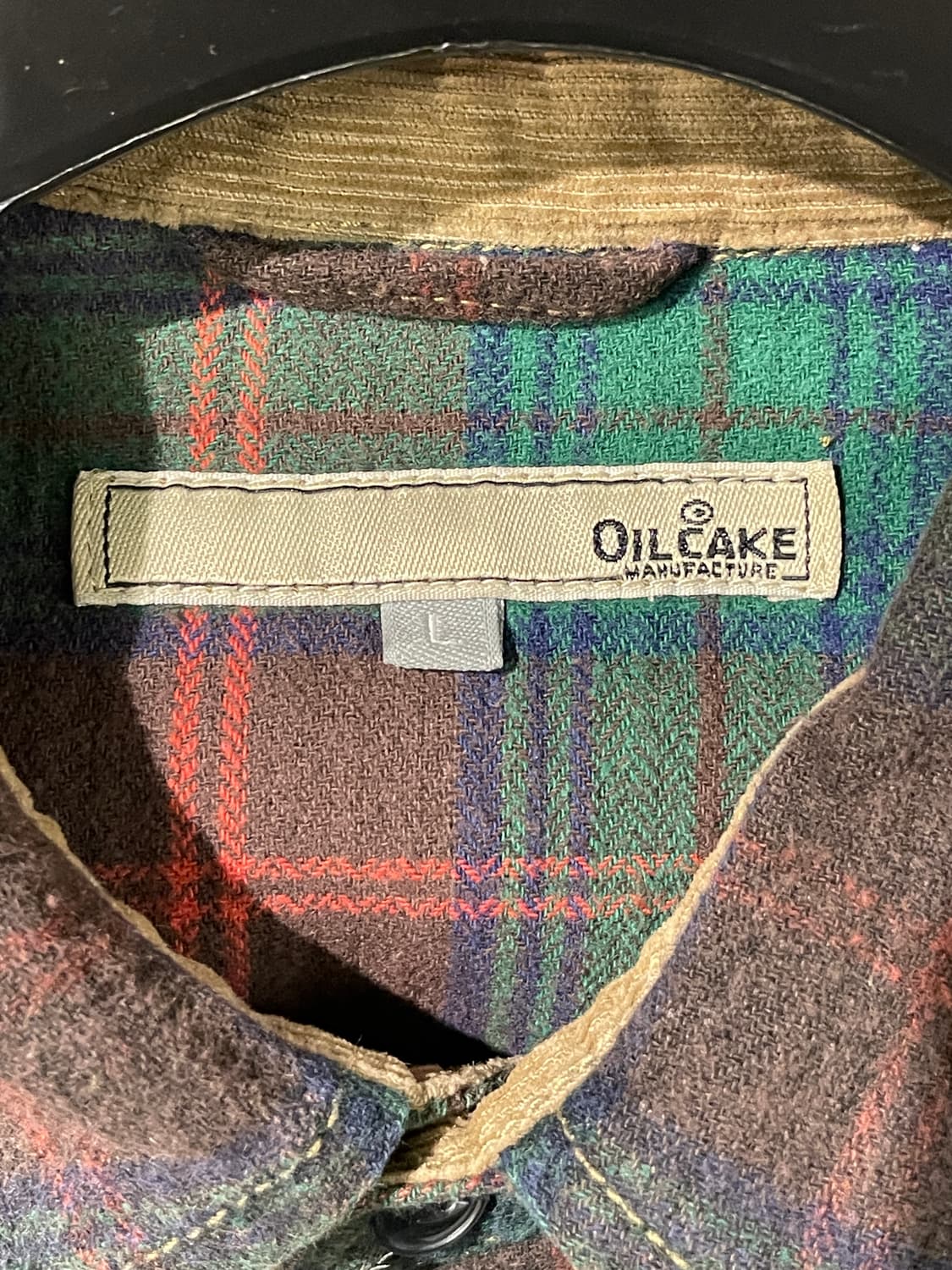 Oil cake 빈티지 웨스턴 체크 셔츠   상품이미지8