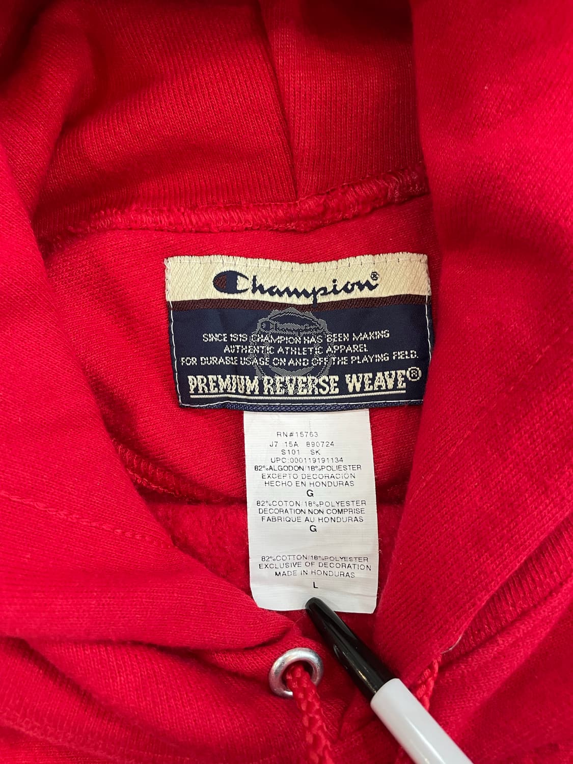 XL) 챔피온 프리미엄 리버스위브 후디 상품이미지6