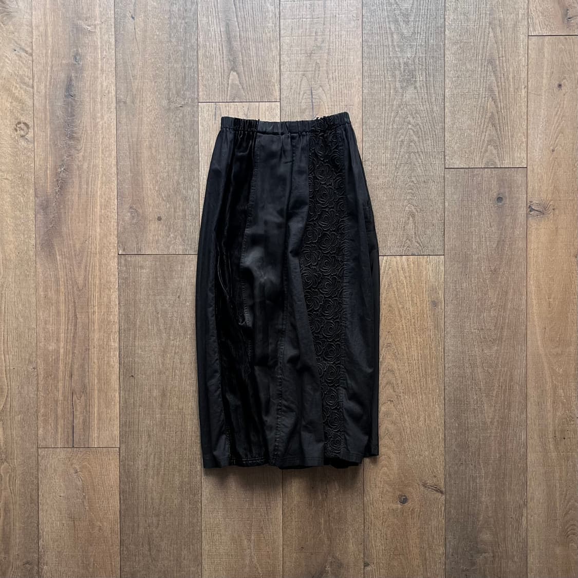Patchwork Flare Skirt 상품이미지6
