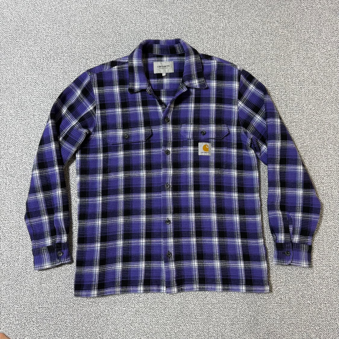 칼하트 WIP 헤프너 오픈 니트 셔츠 L 상품이미지2