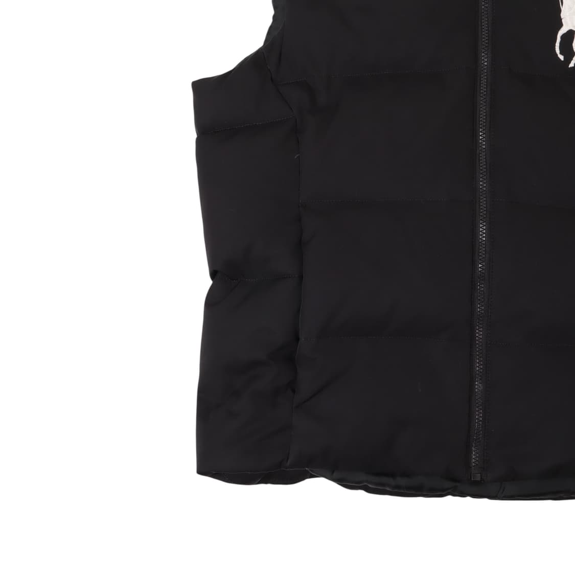 폴로 랄프로렌 블랙 빅포니 후디드 덕다운 베스트 상품이미지3