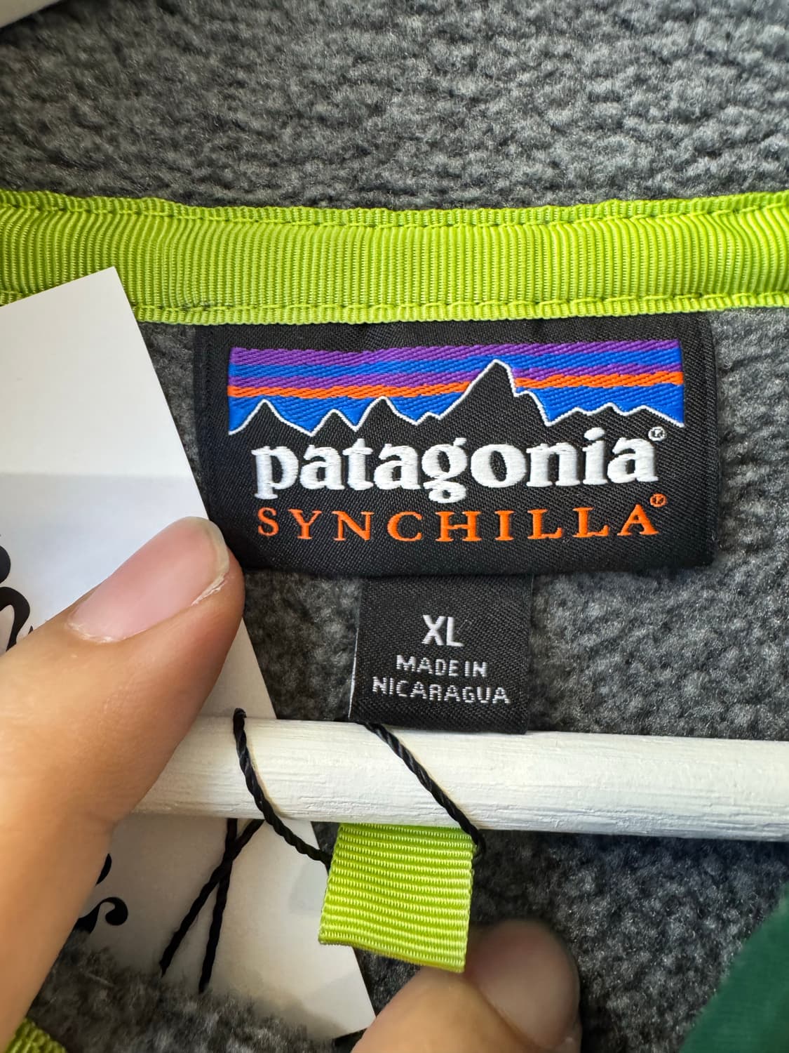 파타고니아 신칠라 올리브 그레이 xl 상품이미지3
