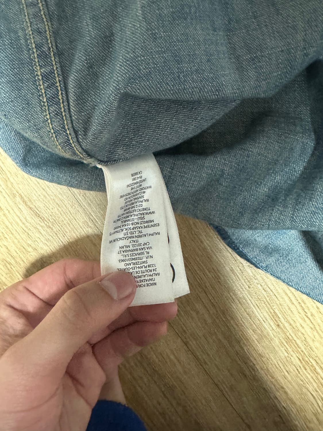 폴로 랄프로렌 웨스턴 셔츠(L) 상품이미지7