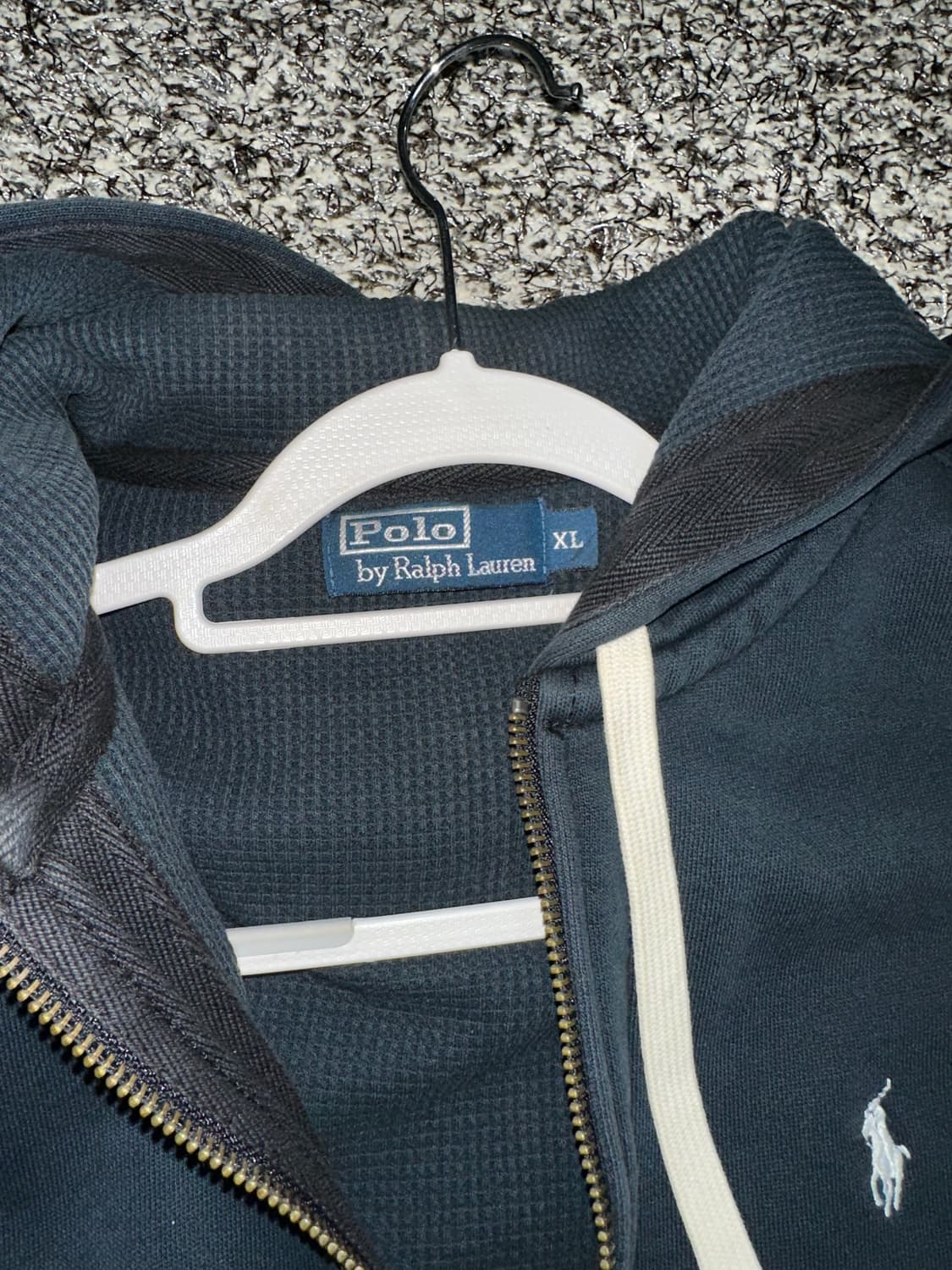 폴로 랄프로렌 네이비 후드집업 XL 상품이미지3