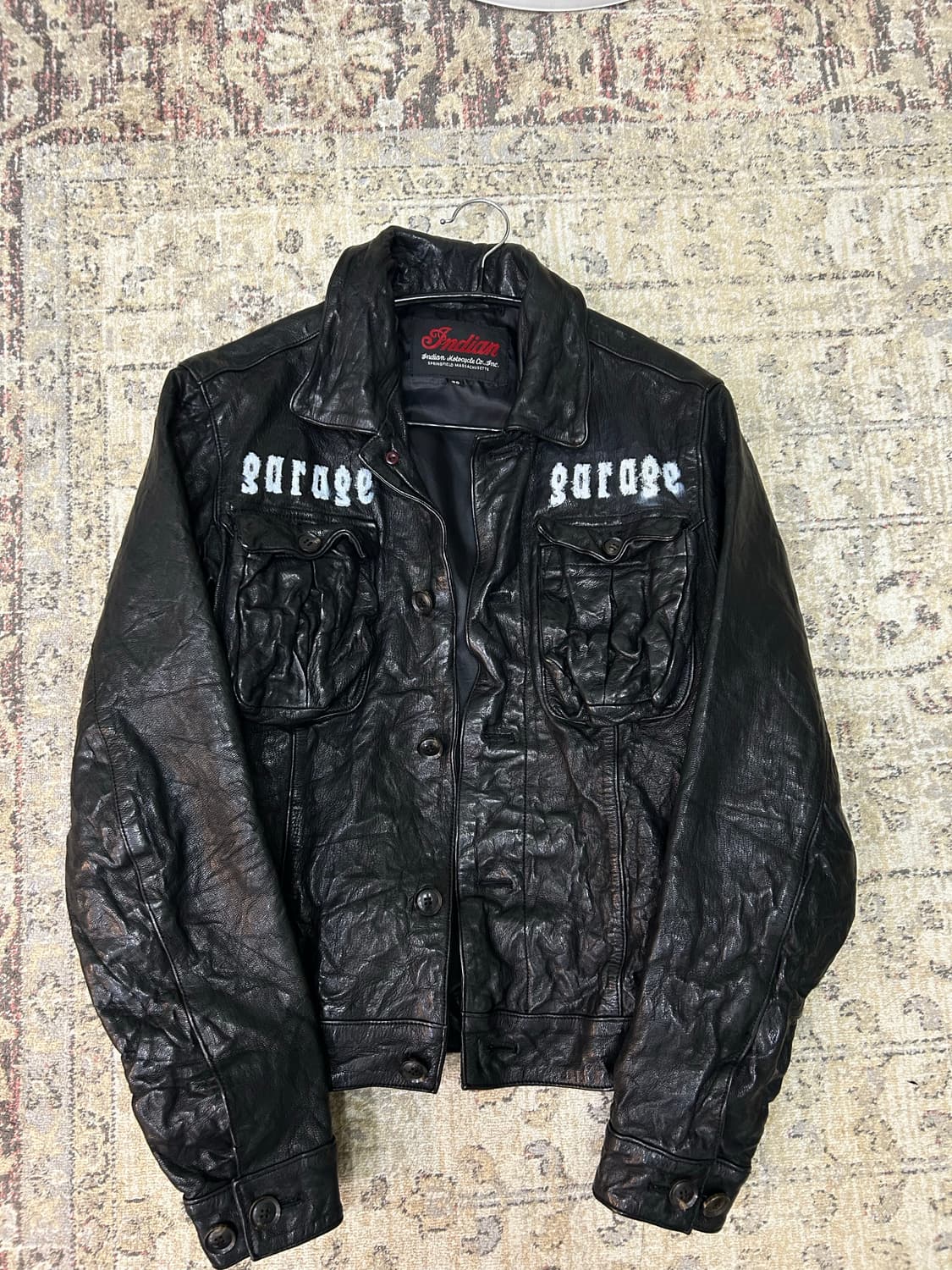 레더 자켓 상품이미지1