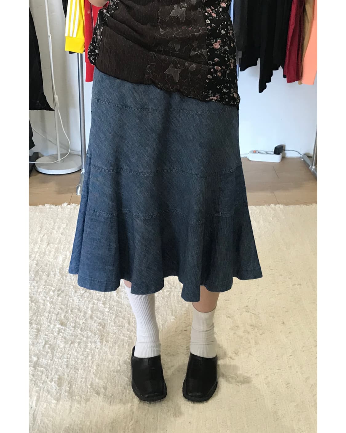 Comme des garcons denim skirt 상품이미지6