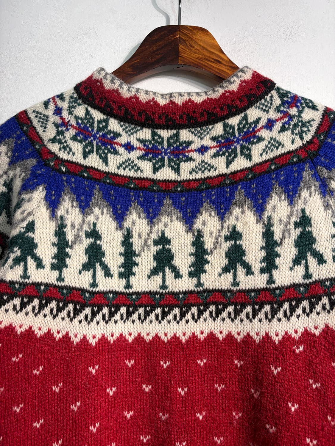 Eddie bauer 에디바우어 울85% 노르딕 니트 L 상품이미지3