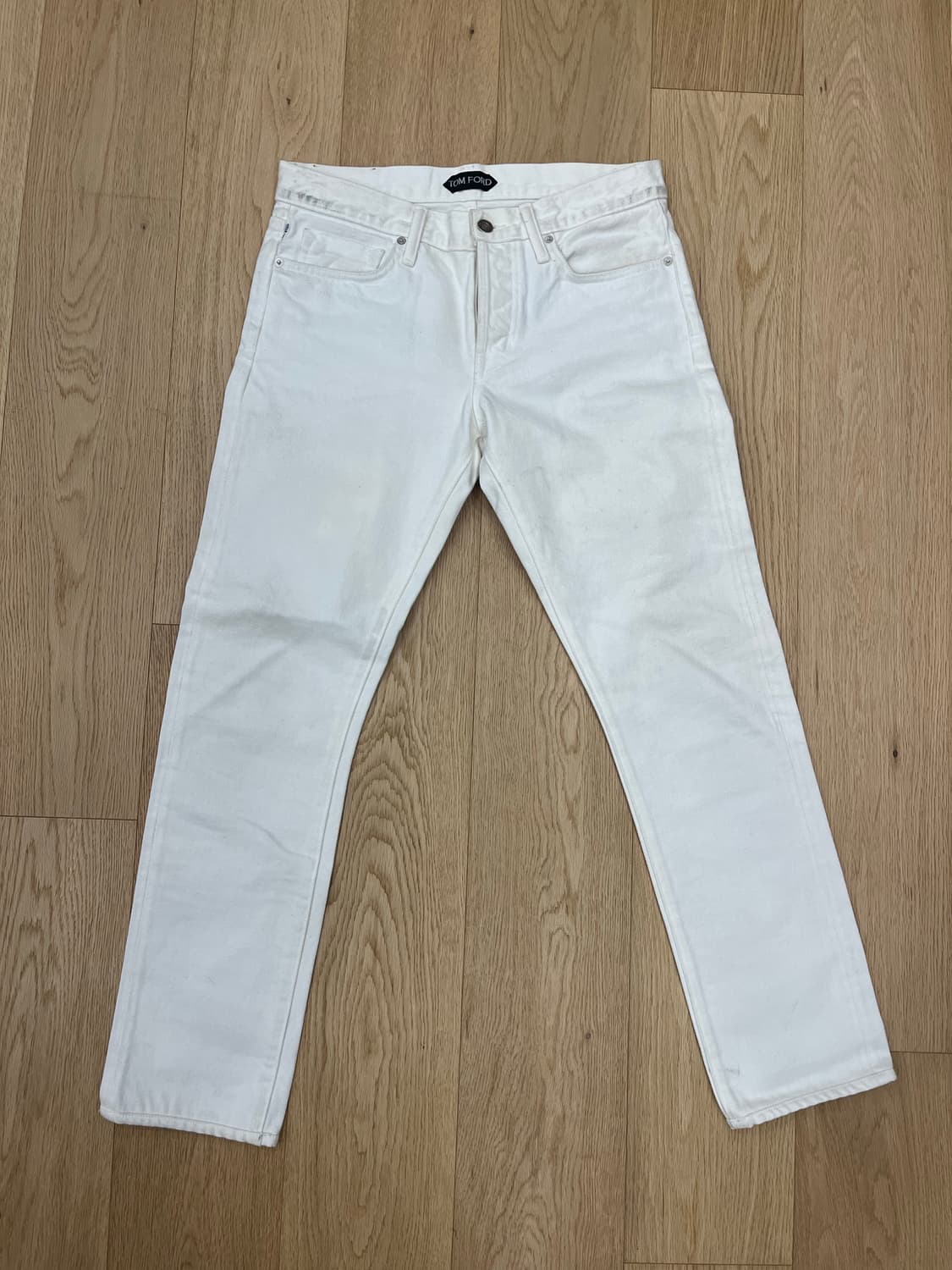TOM FORD WHITE SELVEDGE JEANS 상품이미지1