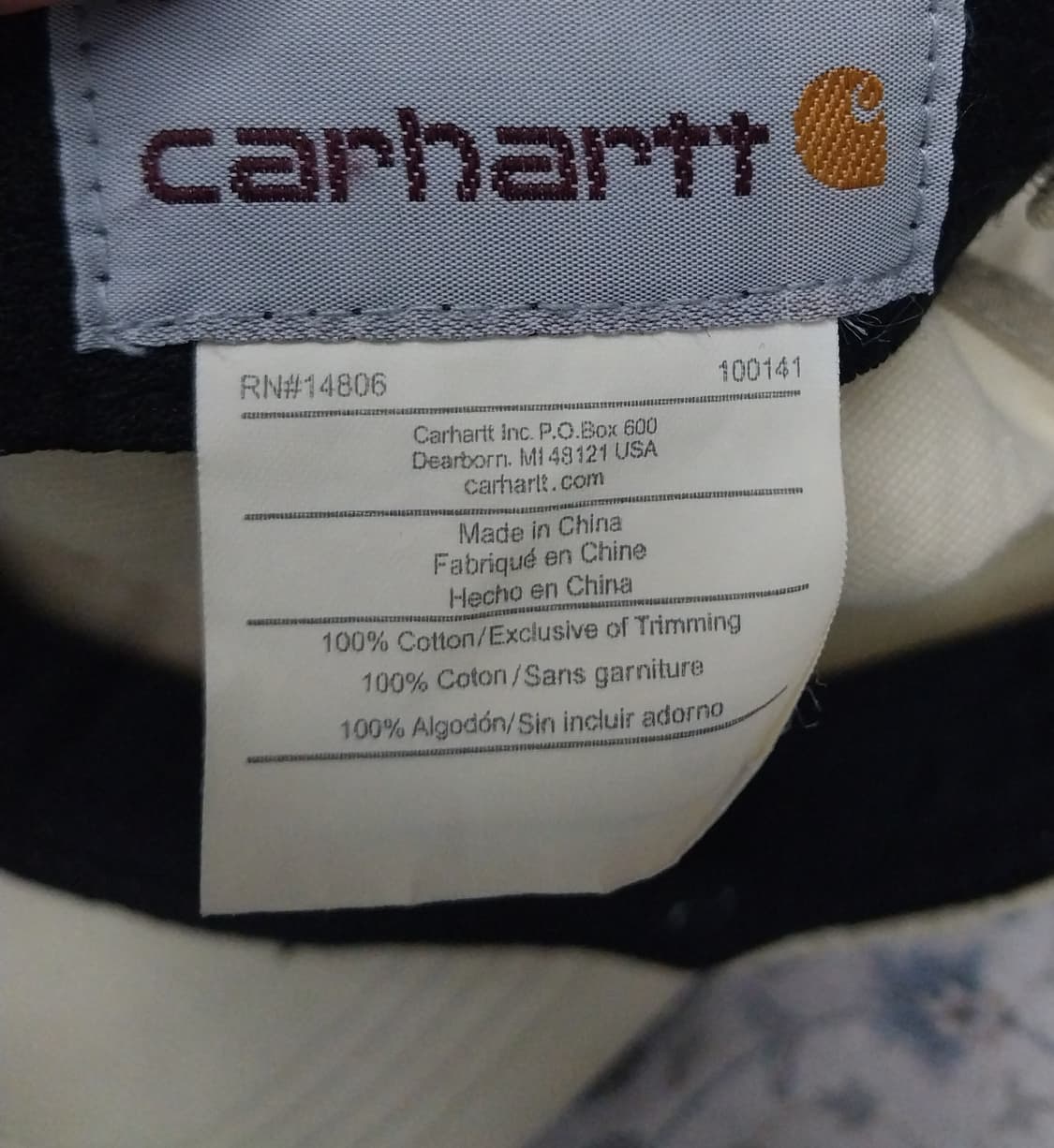 칼하트 오데사 볼캡 상품이미지6