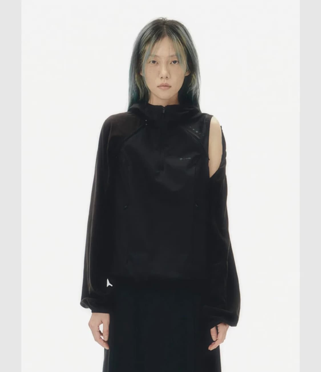 DESCENTE X OJOS 2-way Hoodie Bolero 상품이미지3