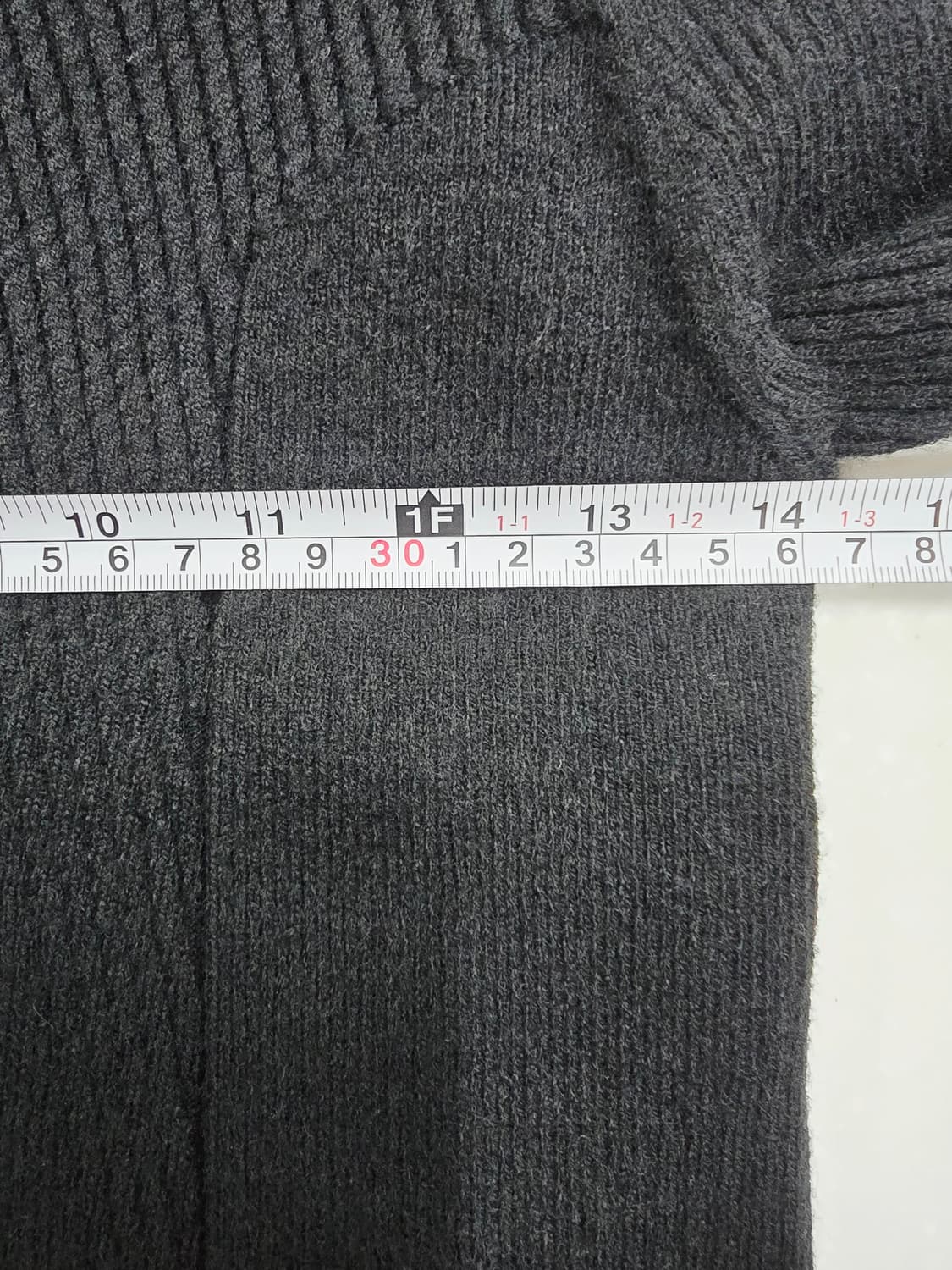 잇미샤 블랙 골지 반목 니트 66 상품이미지7