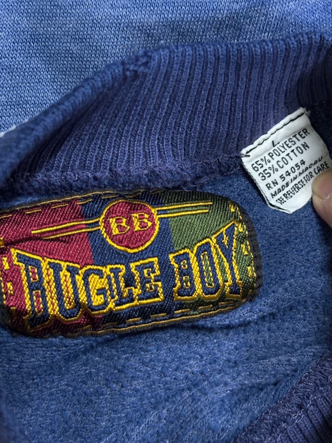 90s Vintage Bugle Boy Sweatshirt  상품이미지3