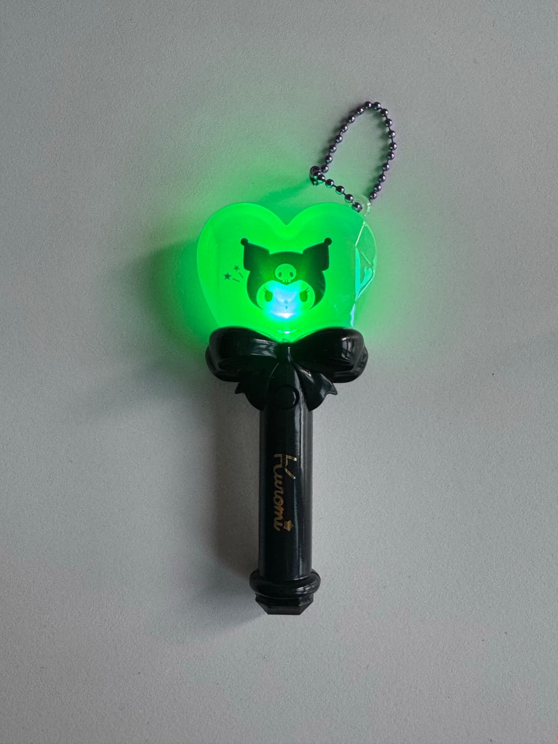 산리오 쿠로미 하트 LED 응원봉 키링 상품이미지4