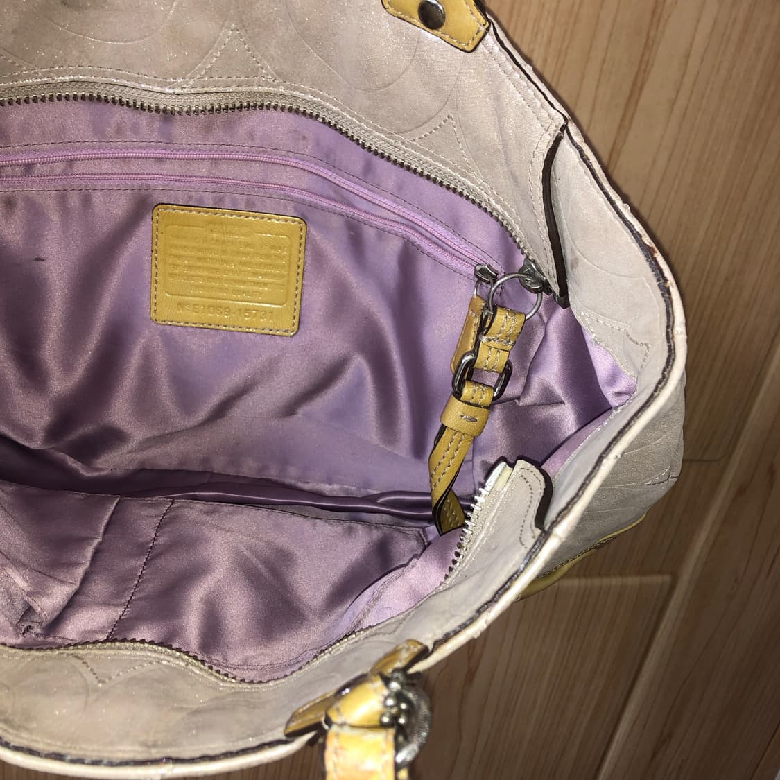 코치 골드펄 숄더백 🎇  상품이미지5