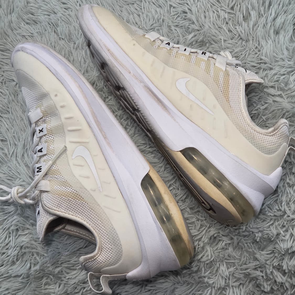 2w-8:나이키 에어 맥스 애드밋(AMX Axis) 화이트 25cm 상품이미지8