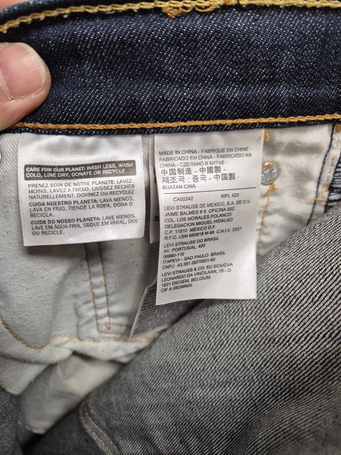 505 리바이스 데님팬츠 상품이미지4