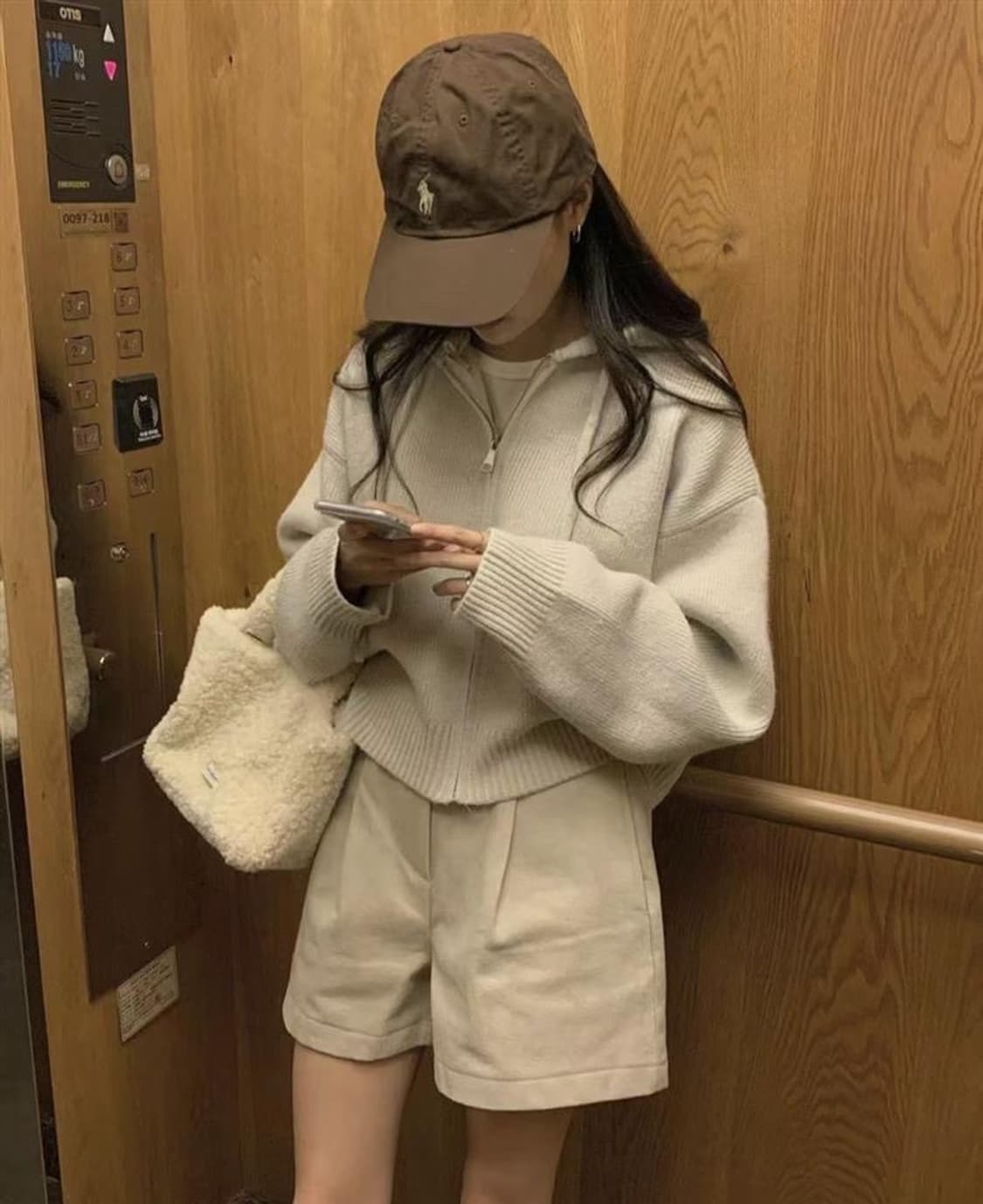 폴로 랄프로렌 볼캡모자 (브라운)(새상품) 상품이미지1
