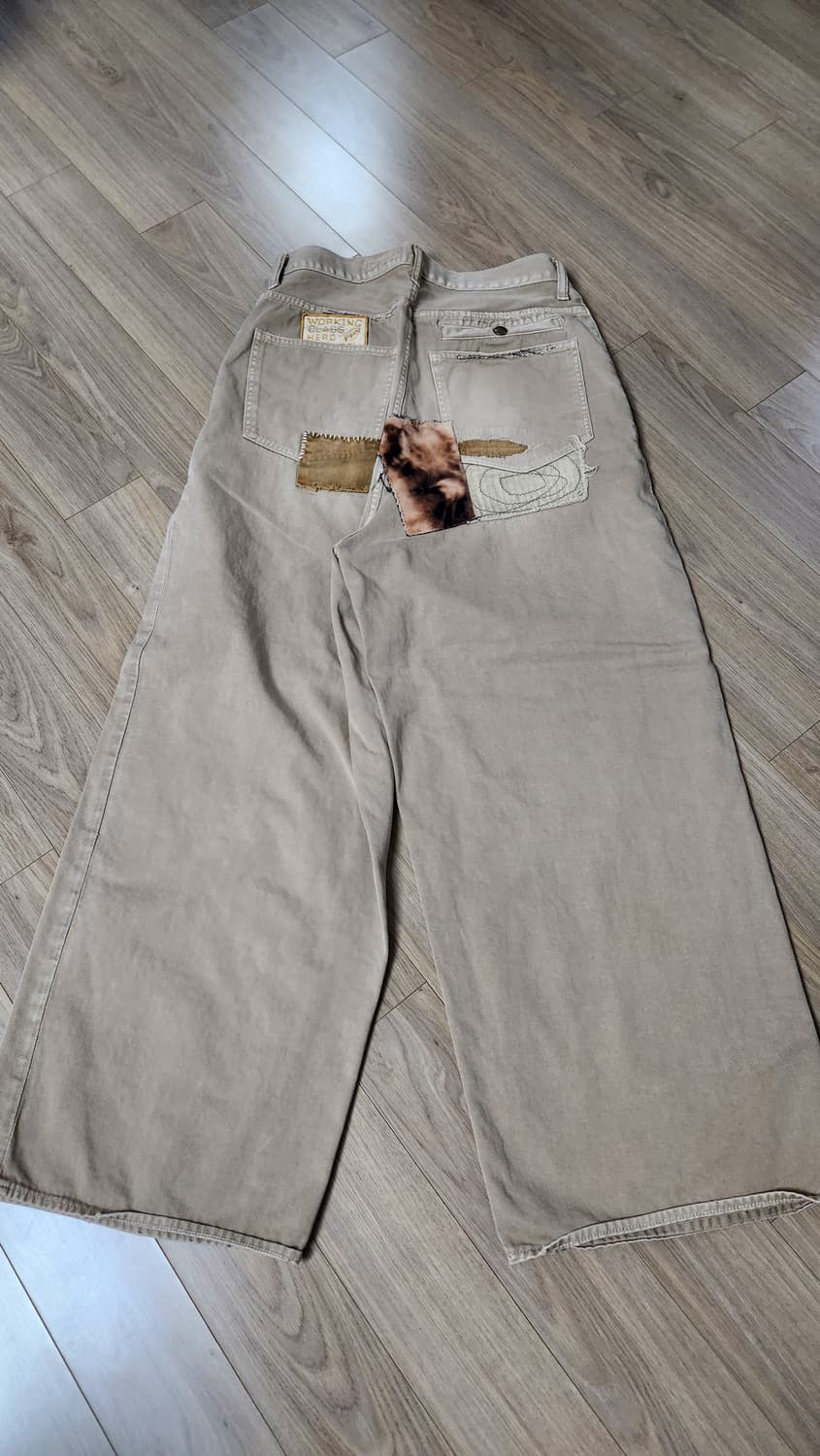 캐피탈 카츠라기 포트 배기 팬츠 베이지 상품이미지3