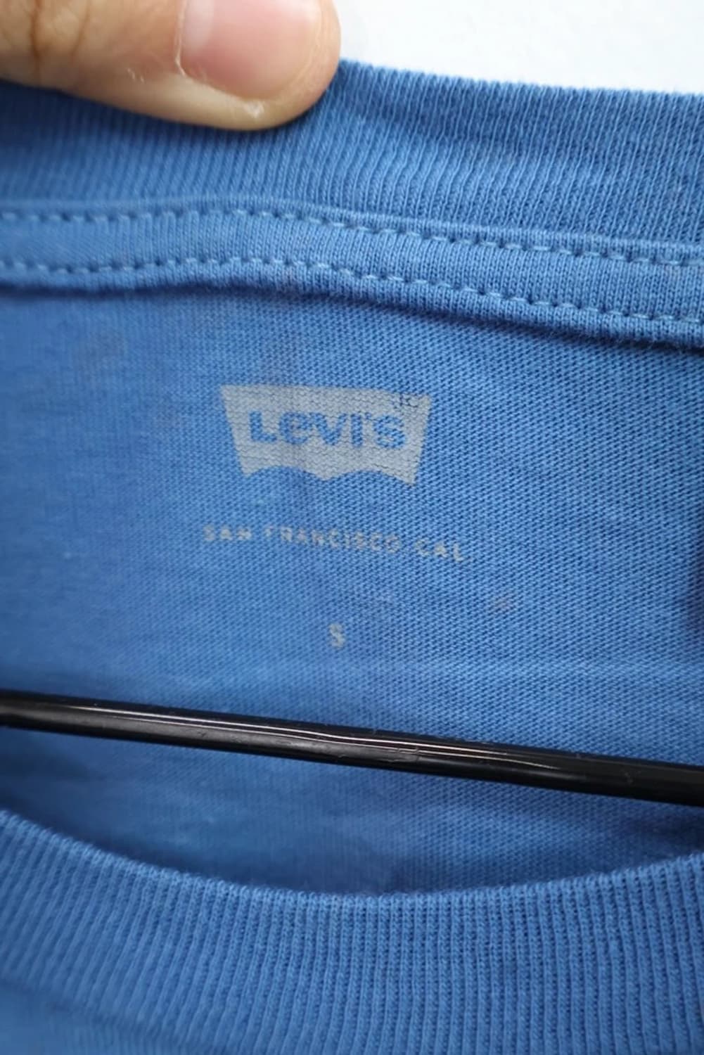 Levis Blue Graphic T Shirt California 상품이미지5