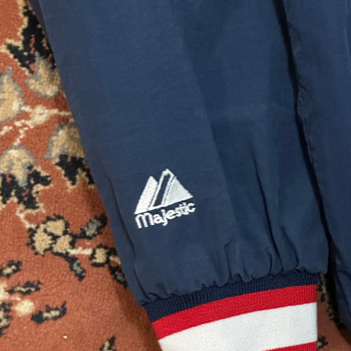 마제스틱 레드삭스 웜업 자켓 (XL) 상품이미지5