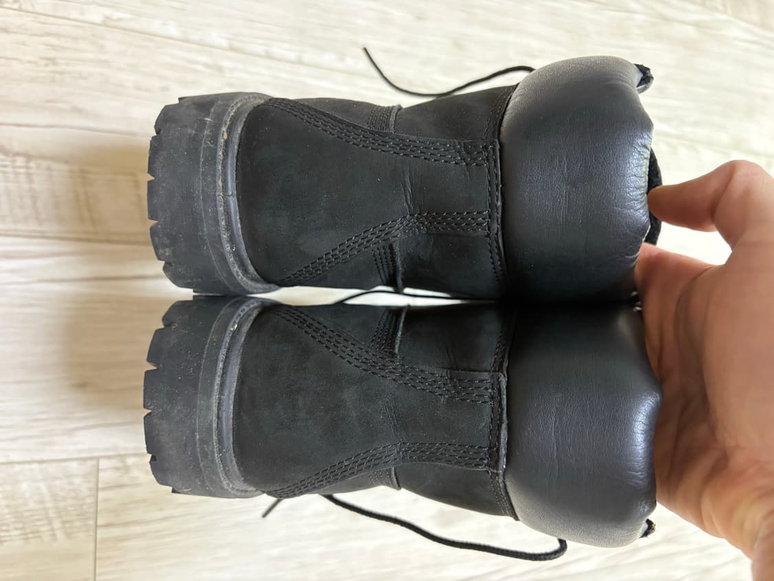 팀버랜드 프리미엄 6인치 워커 부츠 블랙 230 상품이미지5