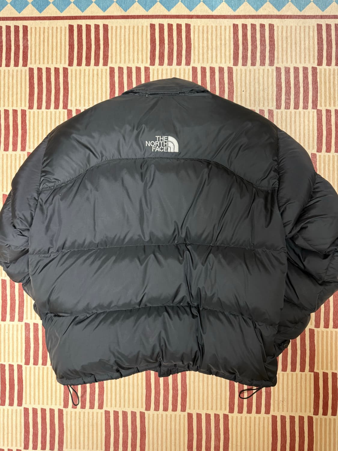 [XL] 빈티지 노스페이스 눕시 센터로고 블랙 상품이미지2