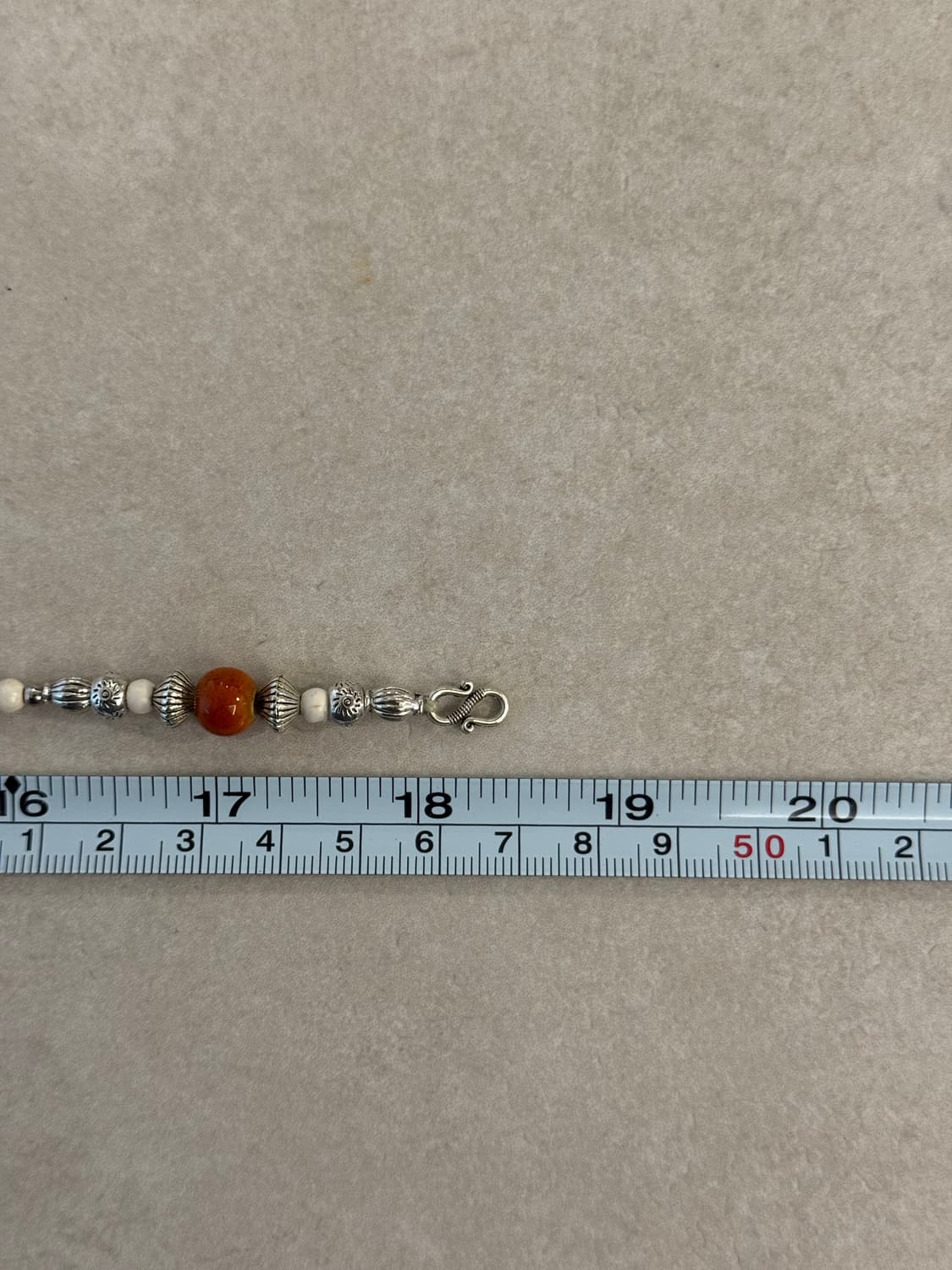 도자기 비즈 합금 목걸이 상품이미지2