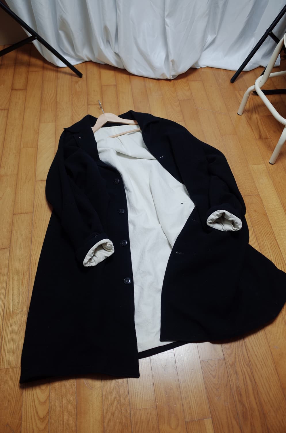 투빌더스하우스 오버사이즈 울 코트 상품이미지5