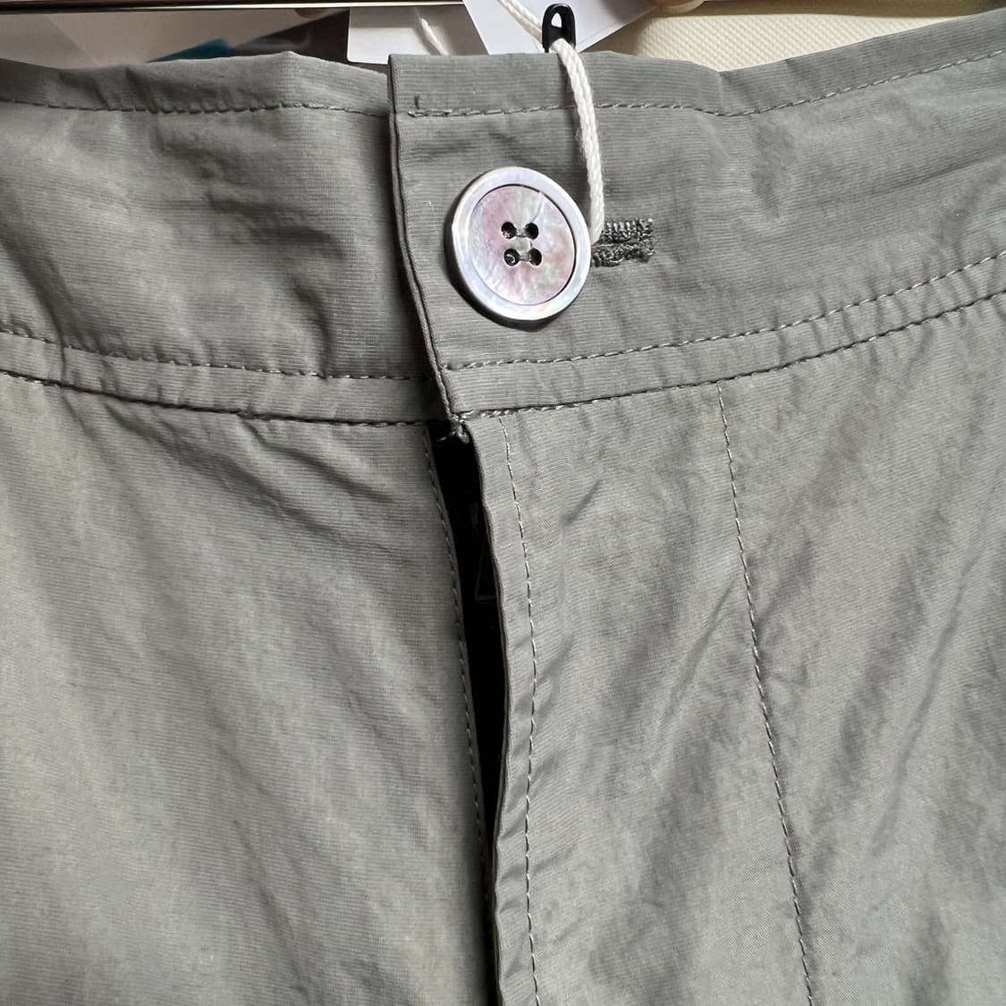 3)폴리테루 나일론 카고팬츠 세이지 상품이미지6