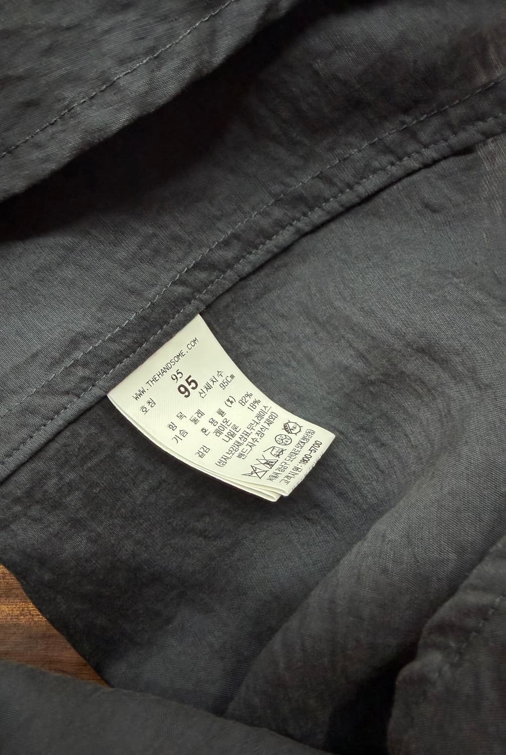 100~105/ 타임옴므 24SS 시어서커 레이온 셔츠 상품이미지8