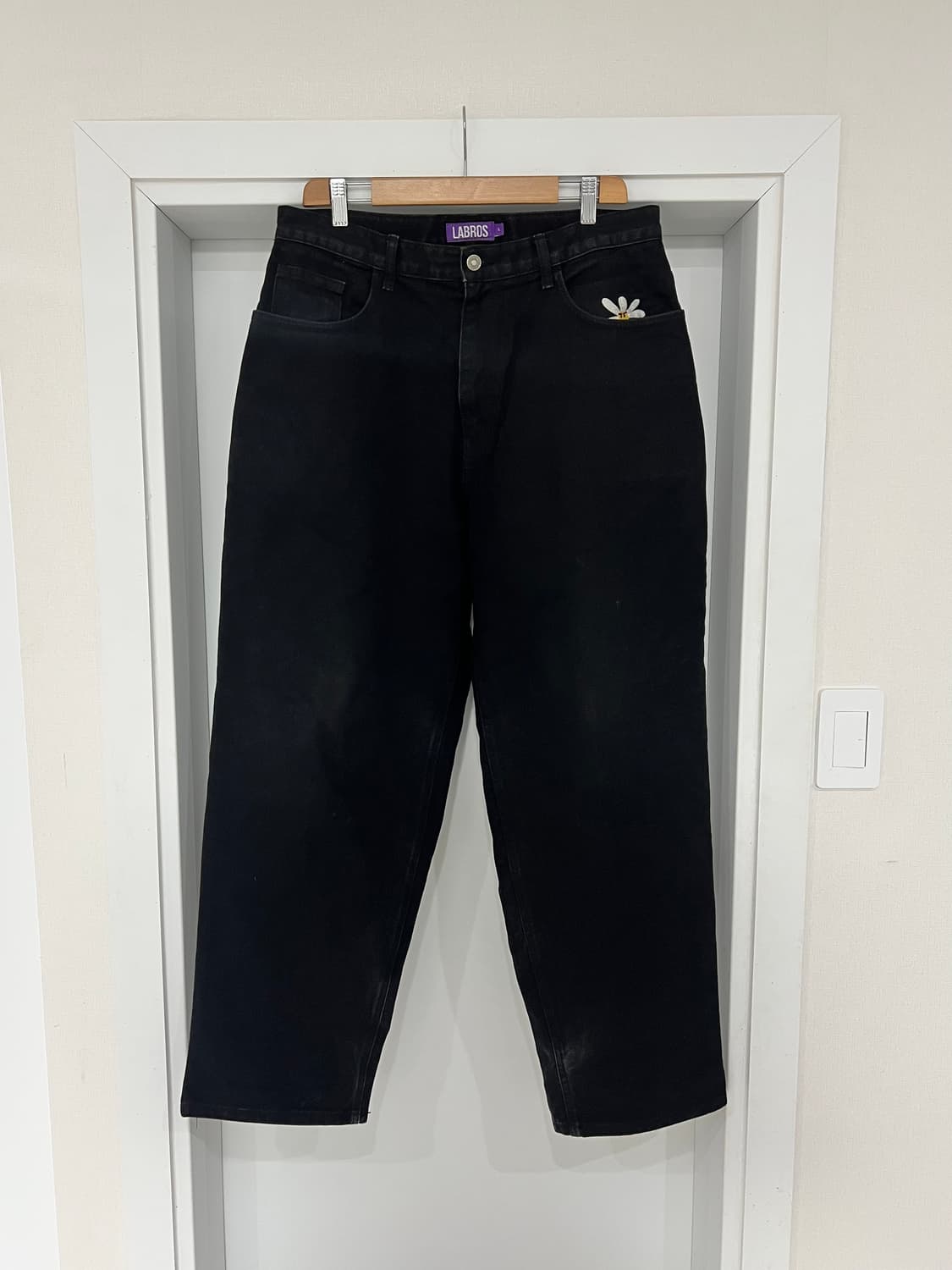 라브로스 데이지 데님 블랙 상품이미지3