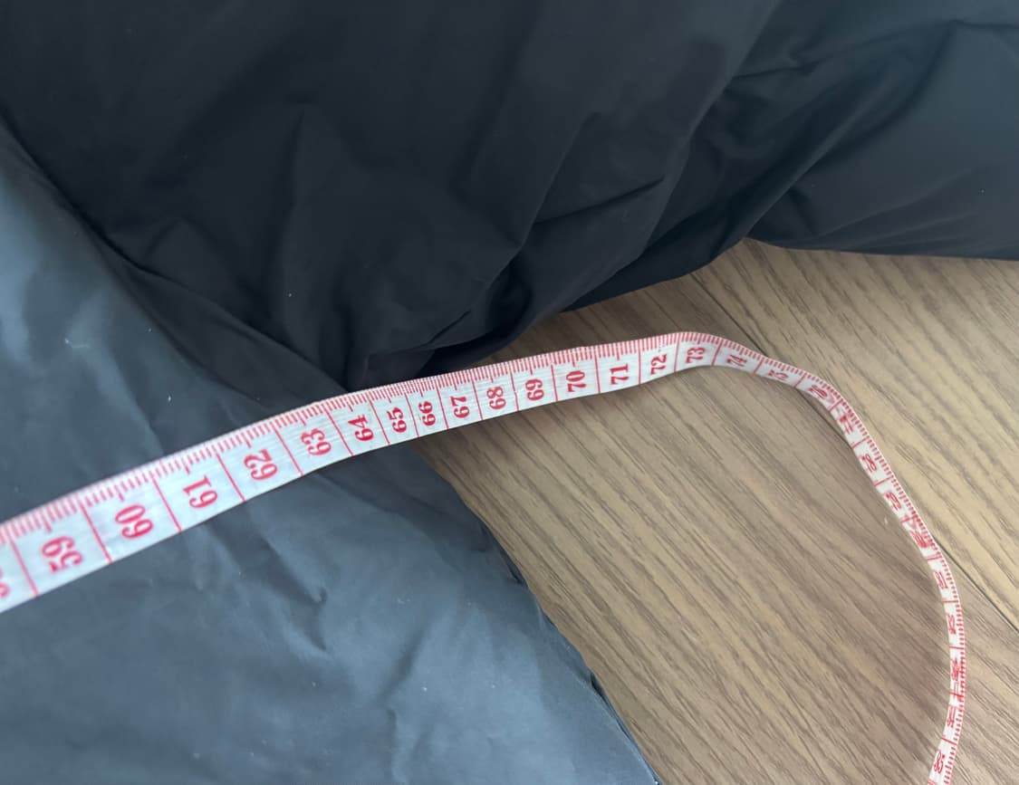 새상품급 온앤온 사가퍼 구스 푸퍼리본패딩 55(66가능) 상품이미지9