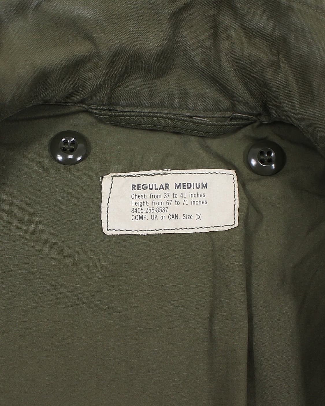 1963 US Army 미군 M-51 필드자켓 OG107 밀리터리 빈티지 상품이미지5