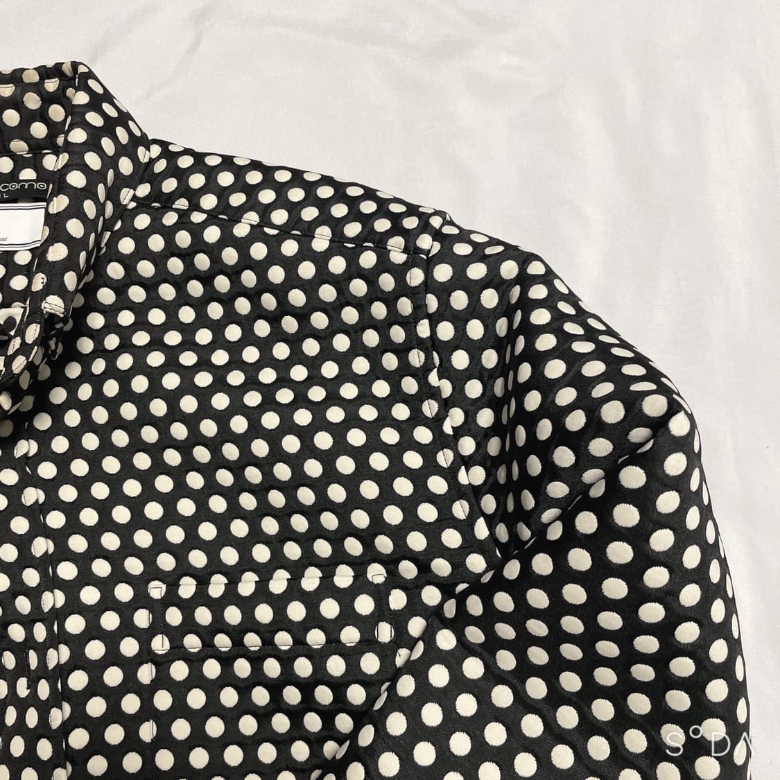 ami x 꼬르소꼬모 도트 셔츠 상품이미지6