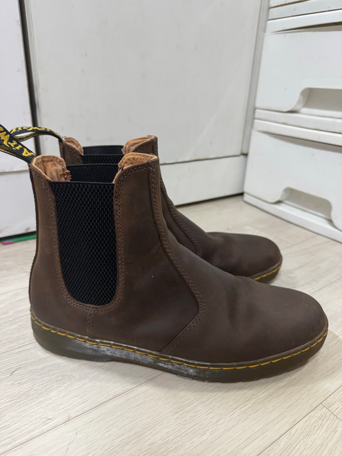 닥터마틴 하레마부츠 브라운 uk9 상품이미지3