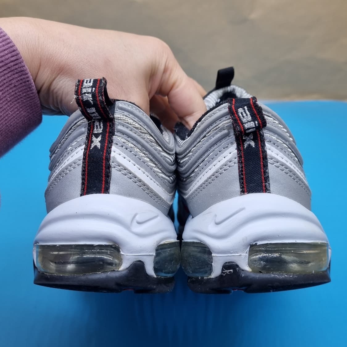 나이키 에어맥스 97 실버블렛 여성운동화240  상품이미지4