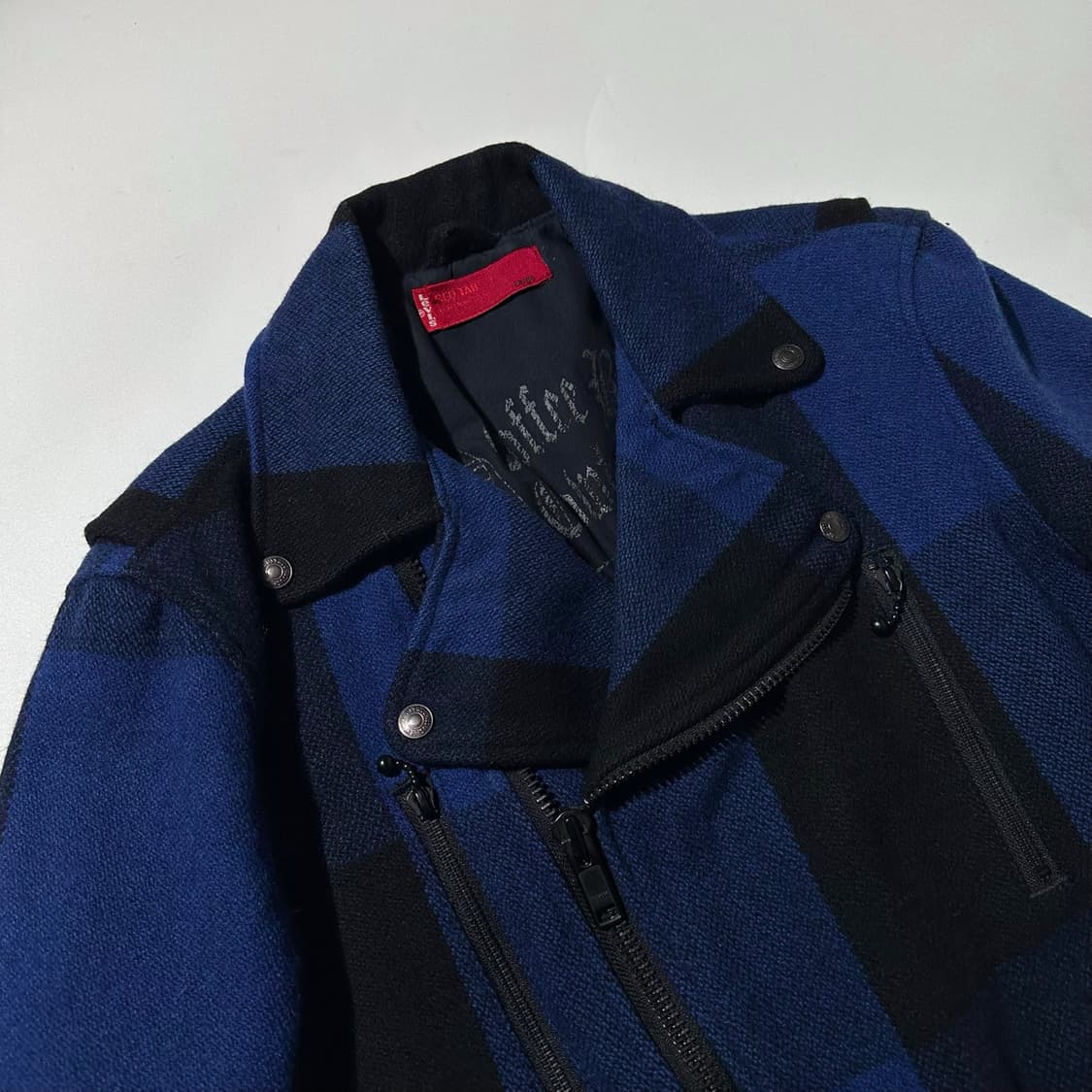 리바이스 울 체크 라이더 자켓 상품이미지3