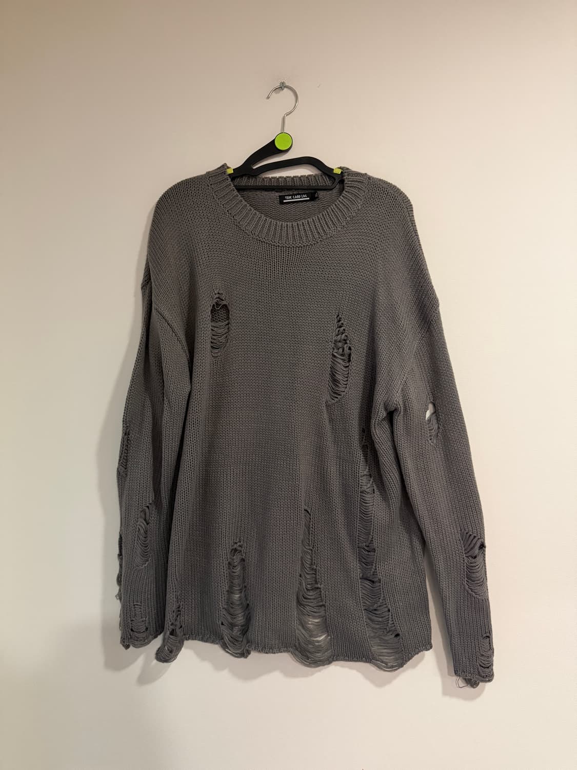 TIDE CARD LGG 디스트로이드 니트 상품이미지1