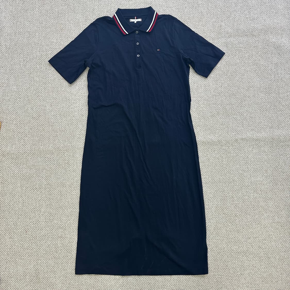 XL 타미힐피거 피케 카라 원피스(벨트X) 0417D 상품이미지1