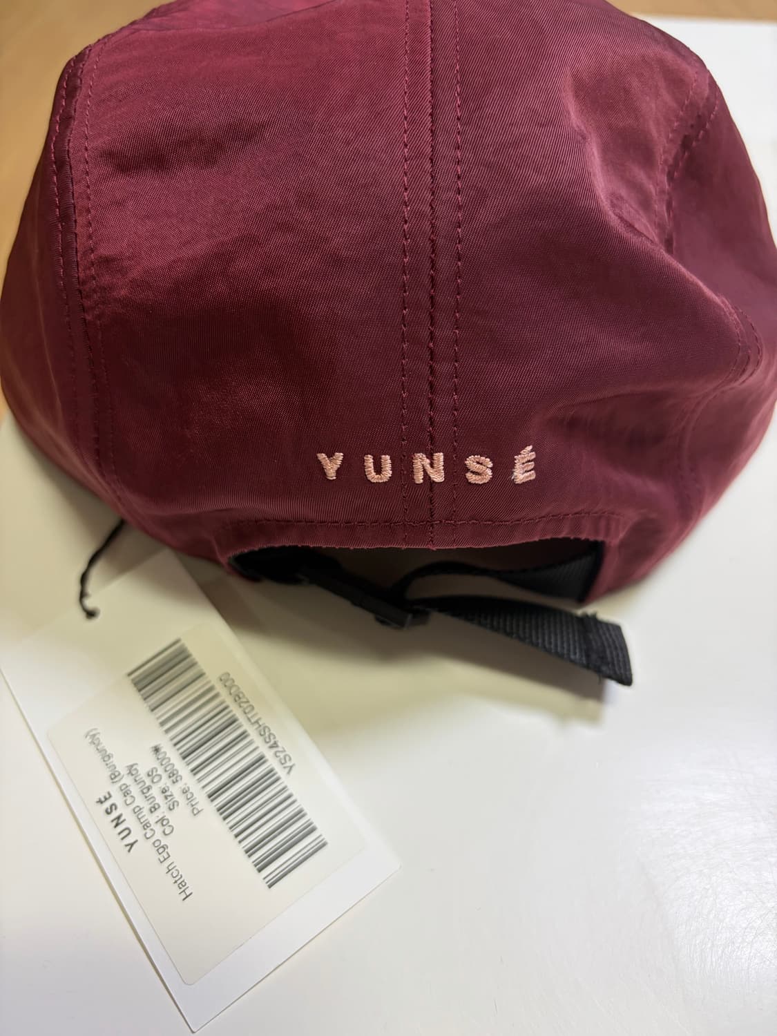 YUNSE 윤세 나일론 캠프캡 새상품 상품이미지5