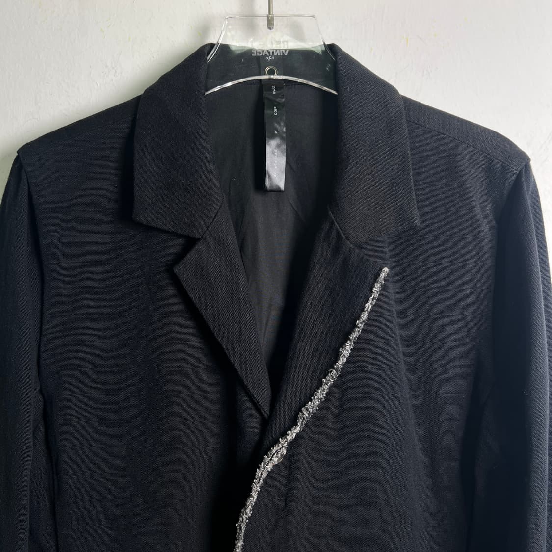 wjk 블랙 컷오프 블레이저 자켓 M 상품이미지4