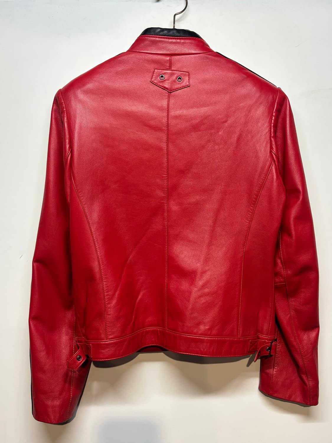 G-Limit 레드 가죽 라이더 자켓 상품이미지4