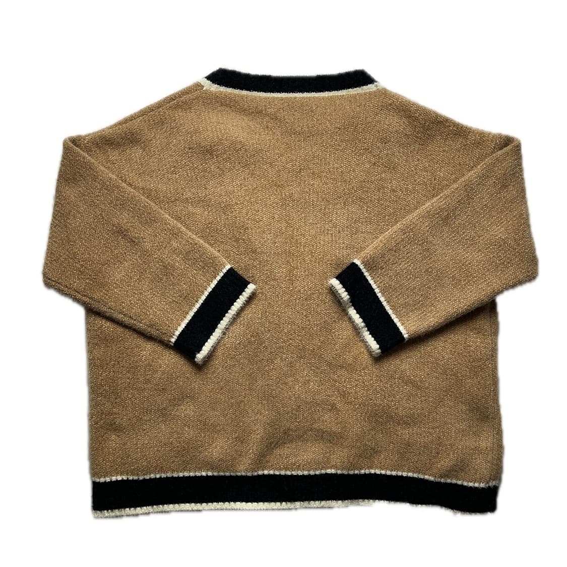 보세 갈색 니트 가디건 중고 구제 빈티지 상품이미지2