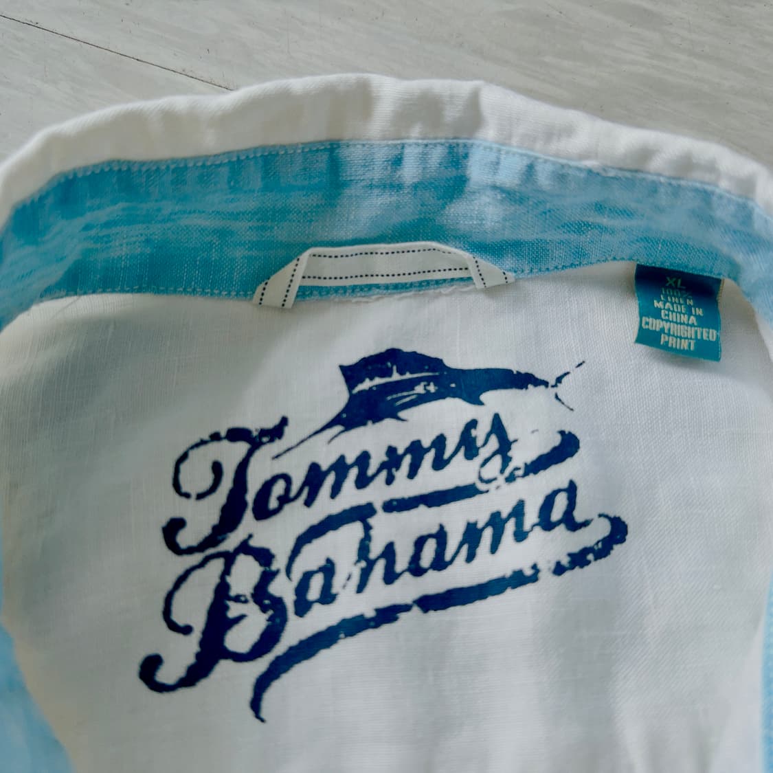 타미바하마 Tommy Bahama 린넨 프린트 셔츠 (XL / 릴렉스핏) 상품이미지2