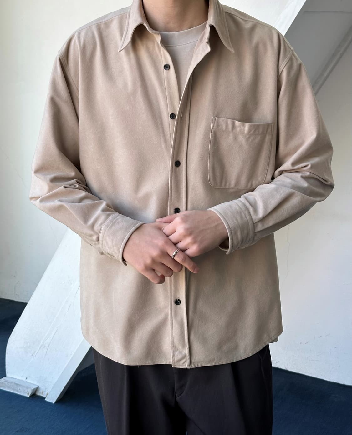 Brushed fabric L/S shirt 상품이미지9