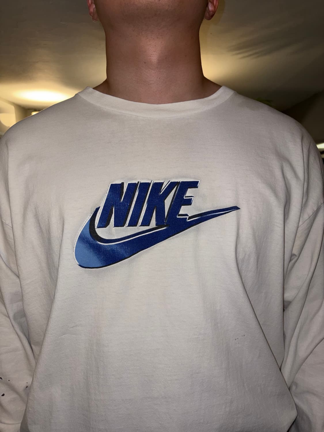 90’s Nike old swoosh logo print sleeve 상품이미지5